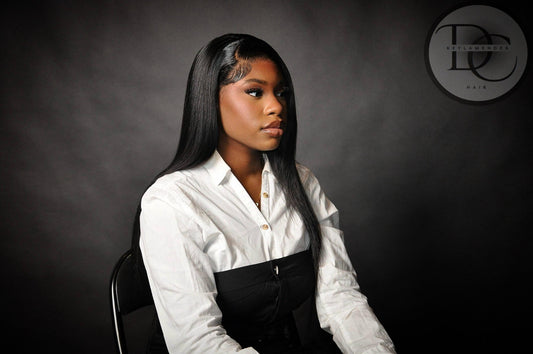 Straight hair 13x4 raw hair