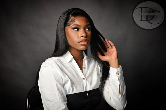 Straight hair 13x4 raw hair